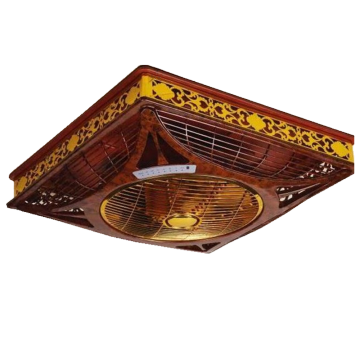 luxury ceiling box fan with 3 colors